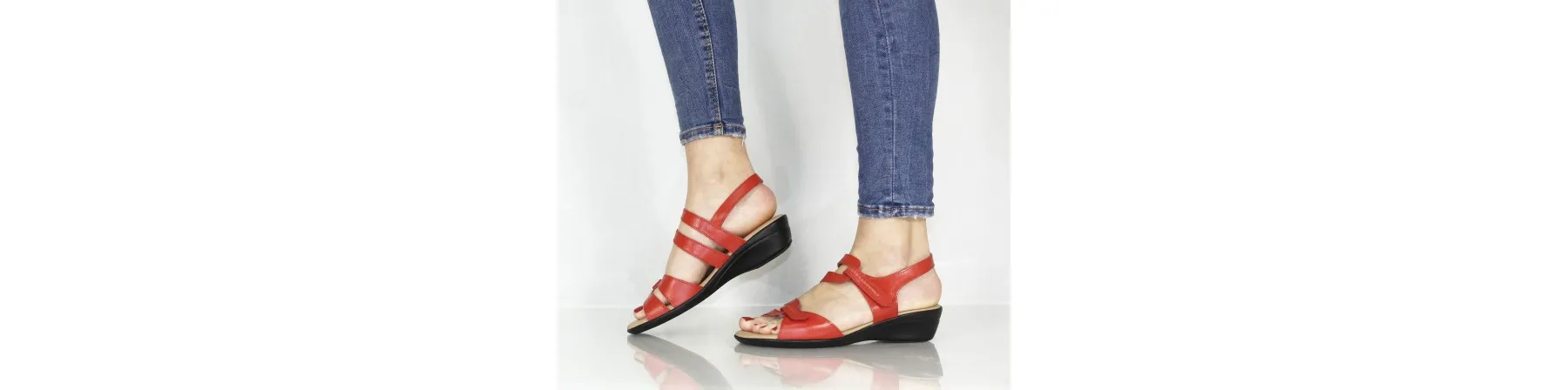 SANDALIAS COMODAS MUJER PIEL MOD. SOLERA