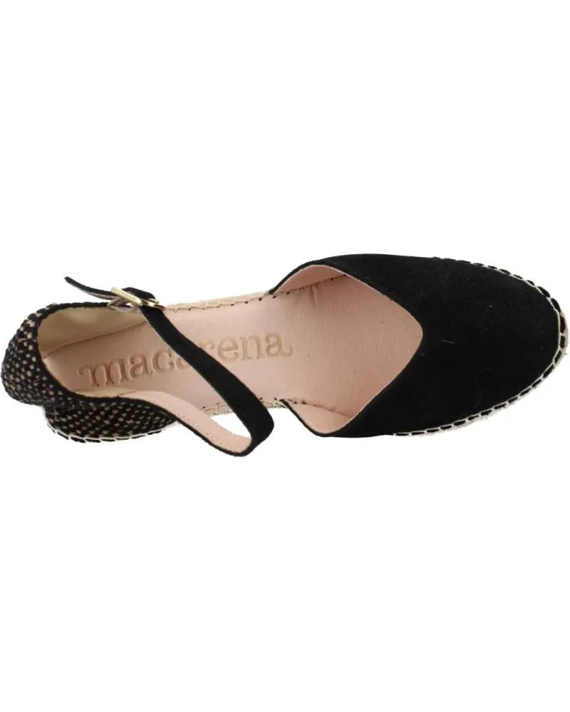 Sandalias de Mujer MACARENA ALBA6 NEGRO