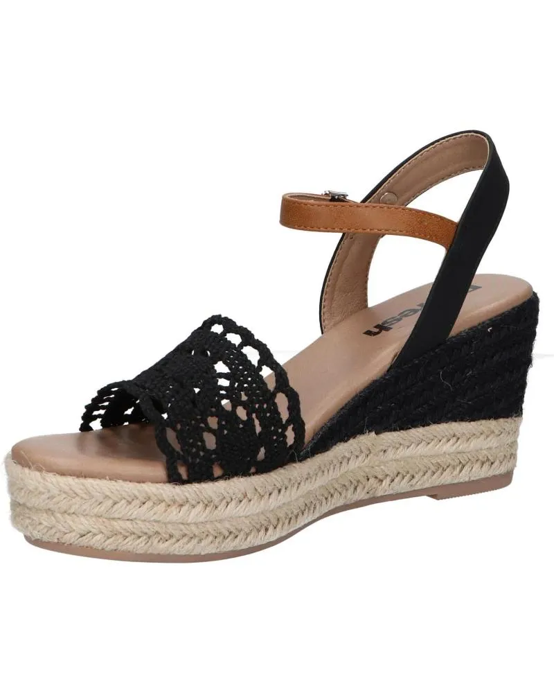 Sandalias de Mujer REFRESH 170701 NEGRO