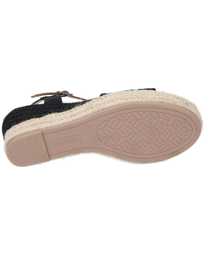 Sandalias de Mujer REFRESH 170701 NEGRO