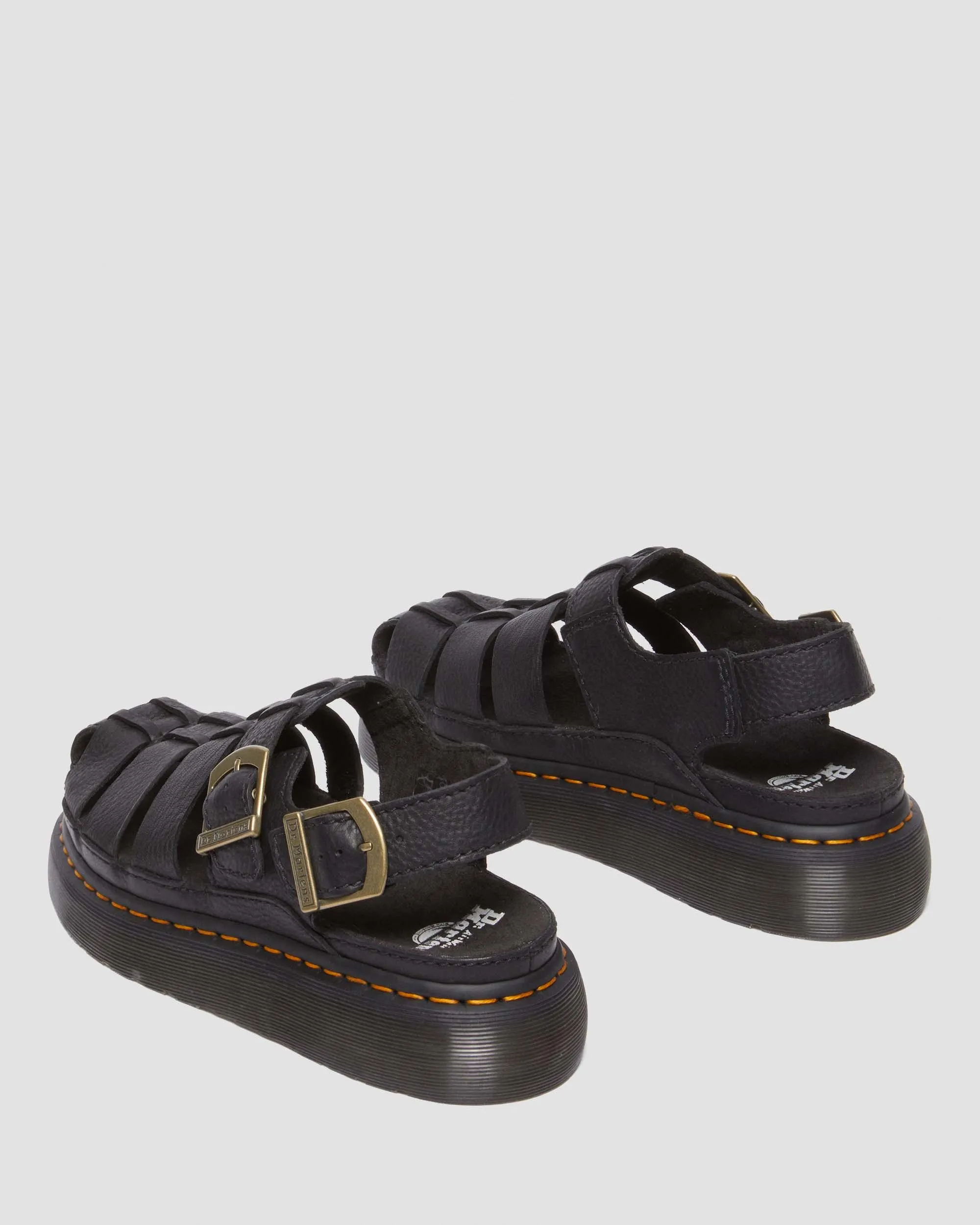 Sandalias Wrenlie Fisherman de piel Grizzly