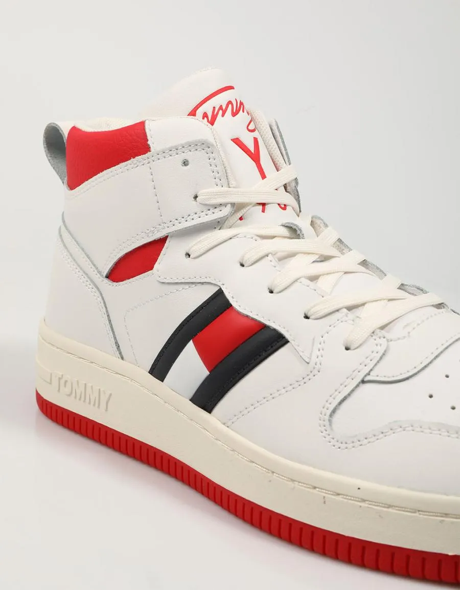  sapatilhas TOMMY HILFIGER Basket en Branco 76730