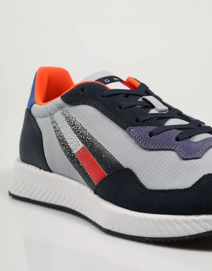  sapatilhas TOMMY HILFIGER Track Cleat Mix Runner en Multicolor 77534