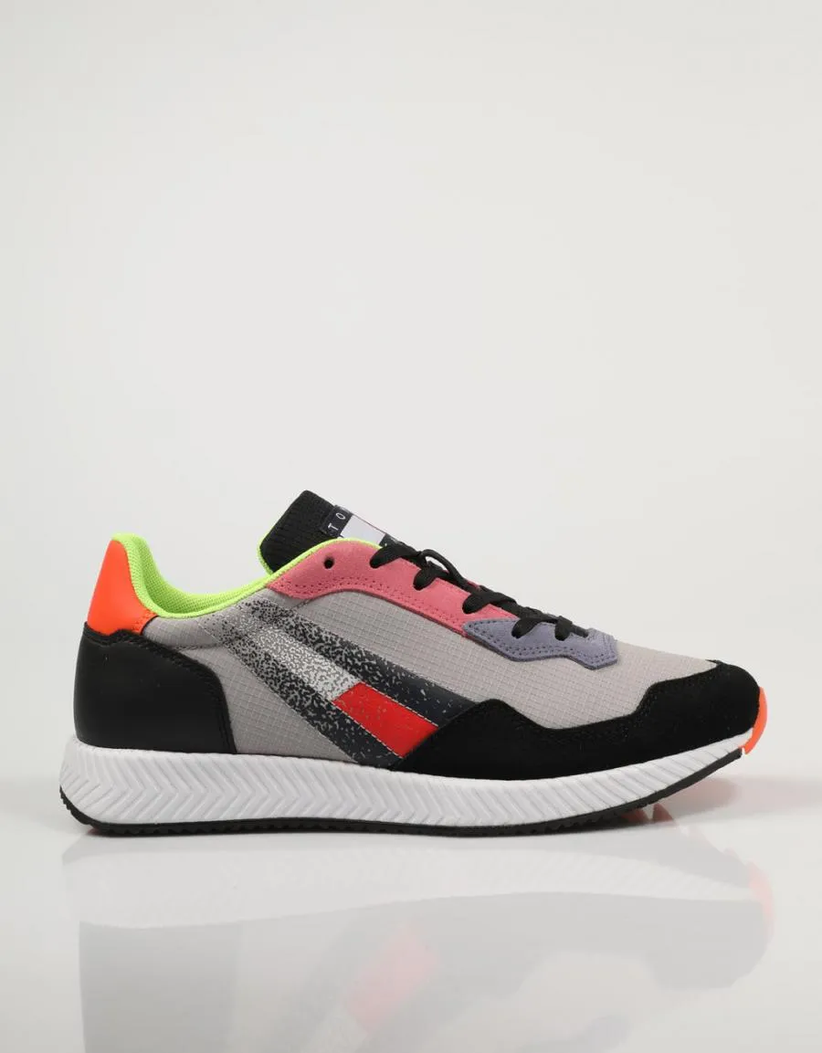  sapatilhas TOMMY HILFIGER Wmn Track Cleat Mix Runner en Multicolor 77533