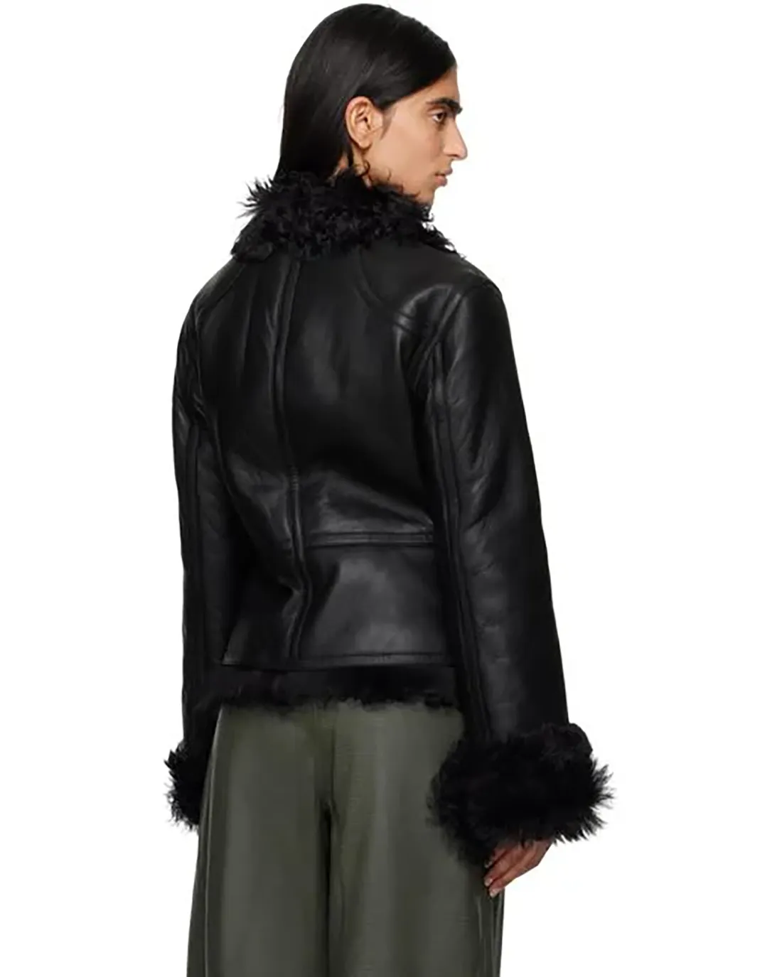 Short Shearling Jacket