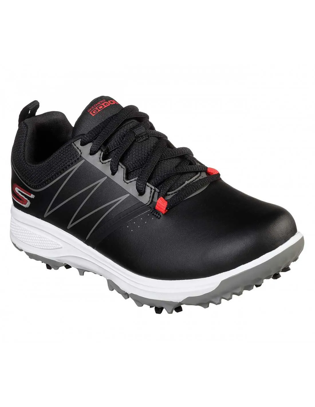 SKECHERS GO GOLF BLASTER BLACK/RED - ZAPATO JUNIOR