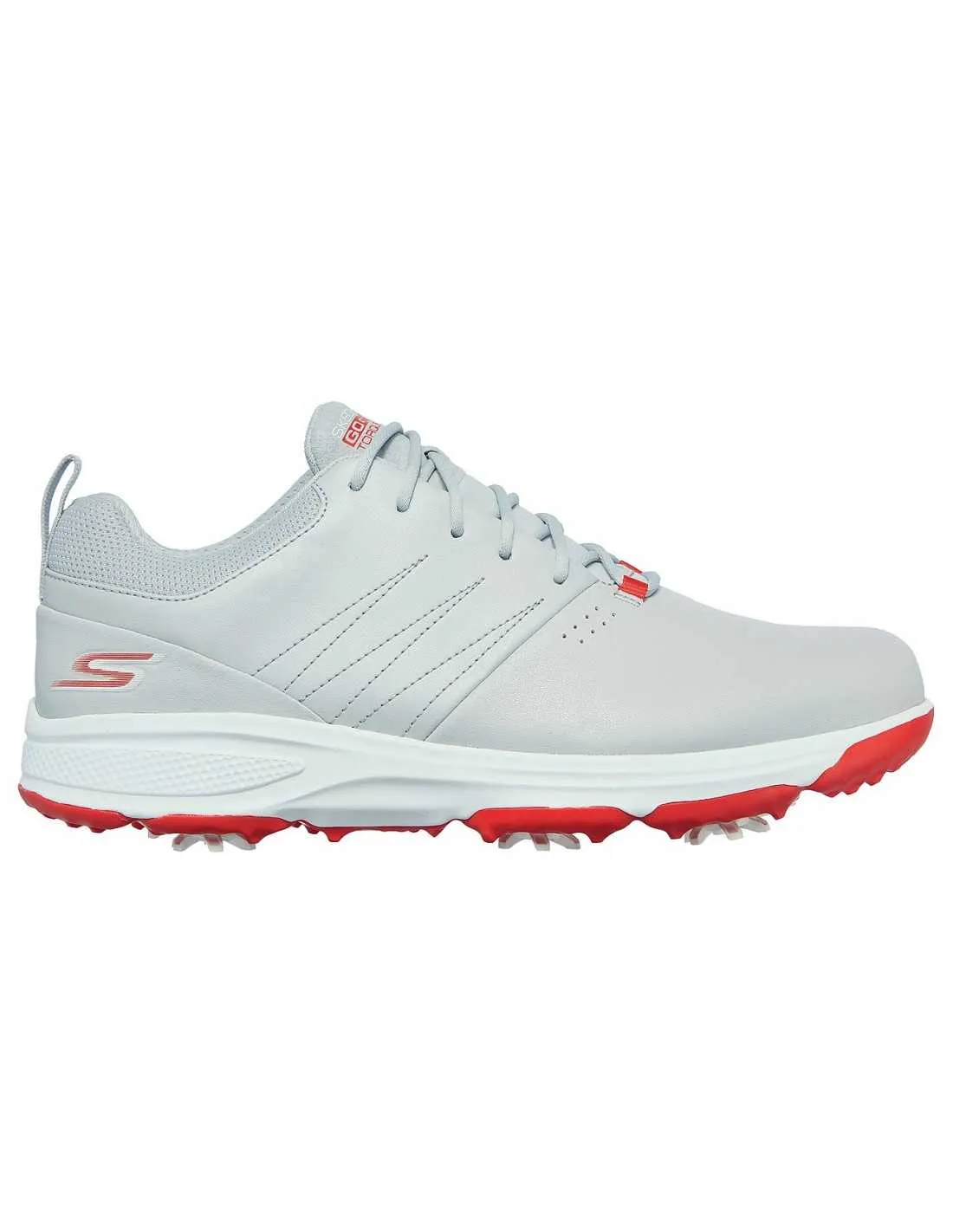 SKECHERS GO GOLF TORQUE PRO GREY/RED - ZAPATO HOMBRE