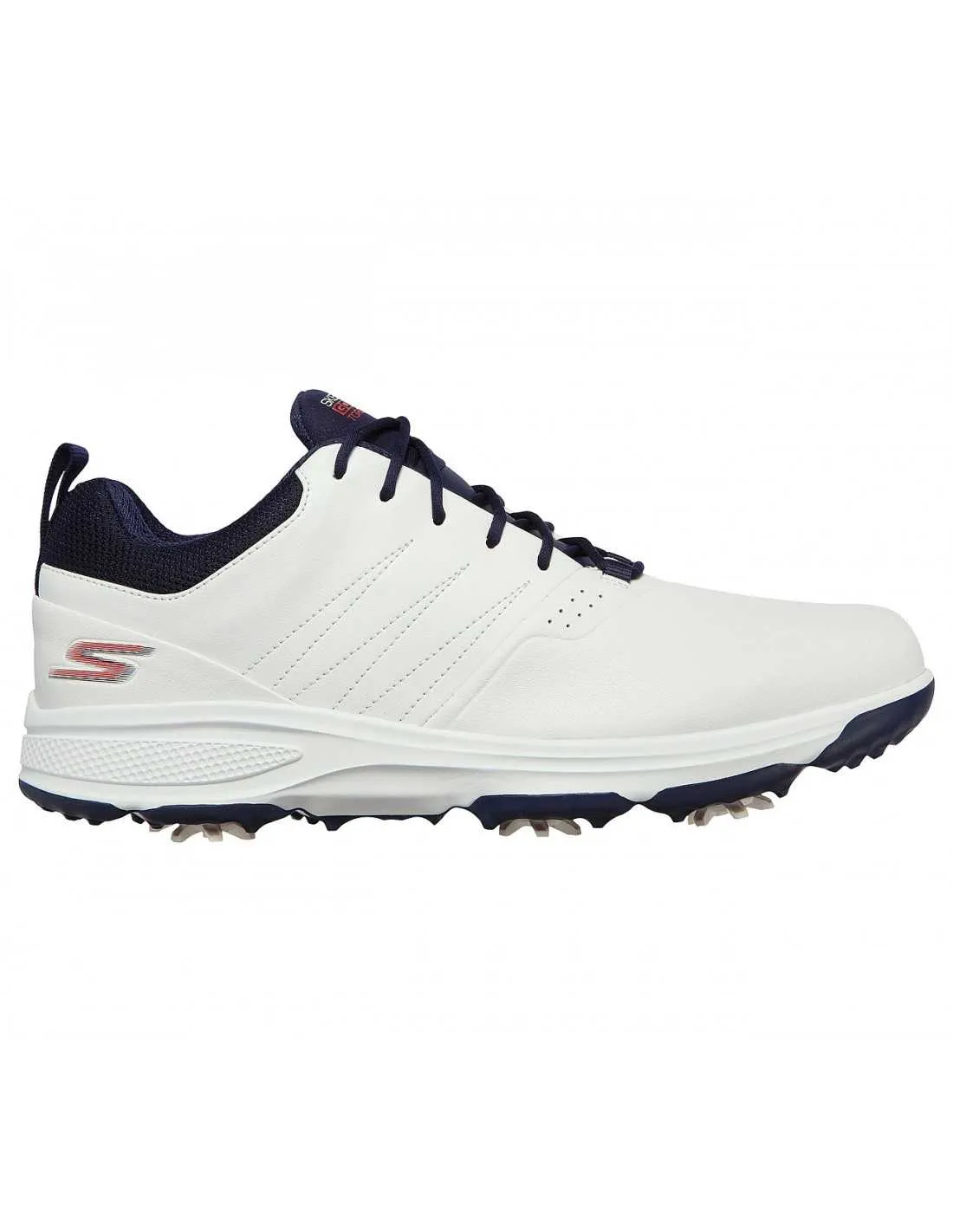 SKECHERS GO GOLF TORQUE PRO WHITE NAVY - ZAPATO HOMBRE