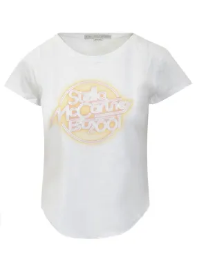 STELLA MCCARTNEY Neon Logo T-Shirt