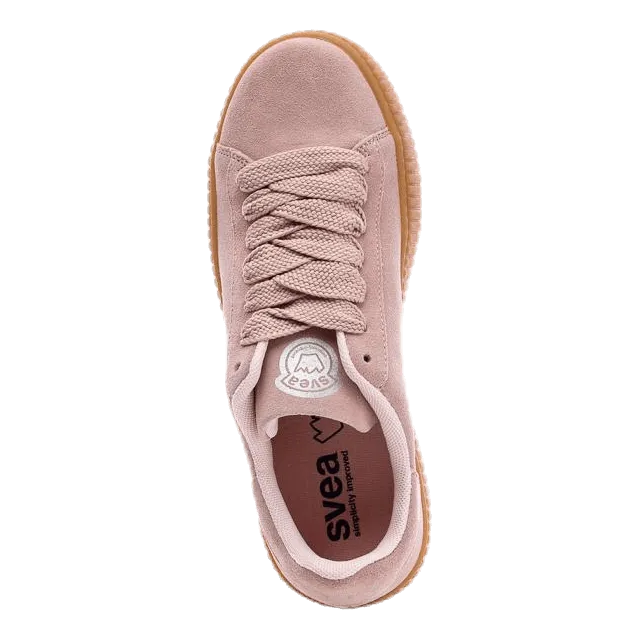 Svea Anna Wide Lace Sneaker Pink