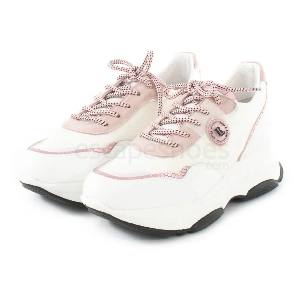 Tenis RUIKA Pele Branco Rosa 38/6430