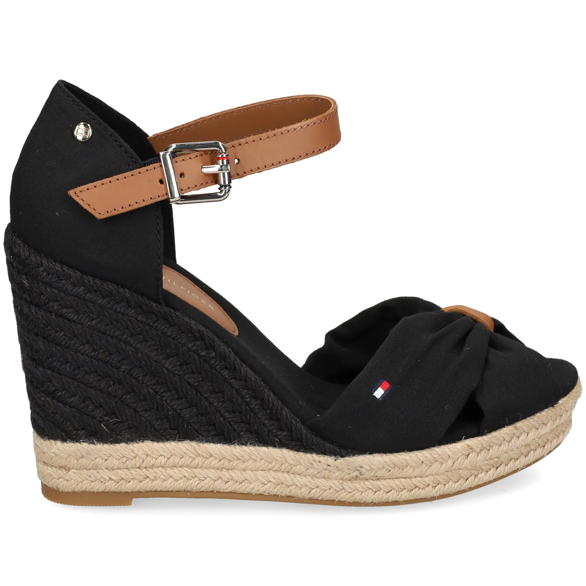 TOMMY HILFIGER Alpargatas de Mujer BDS BLACK