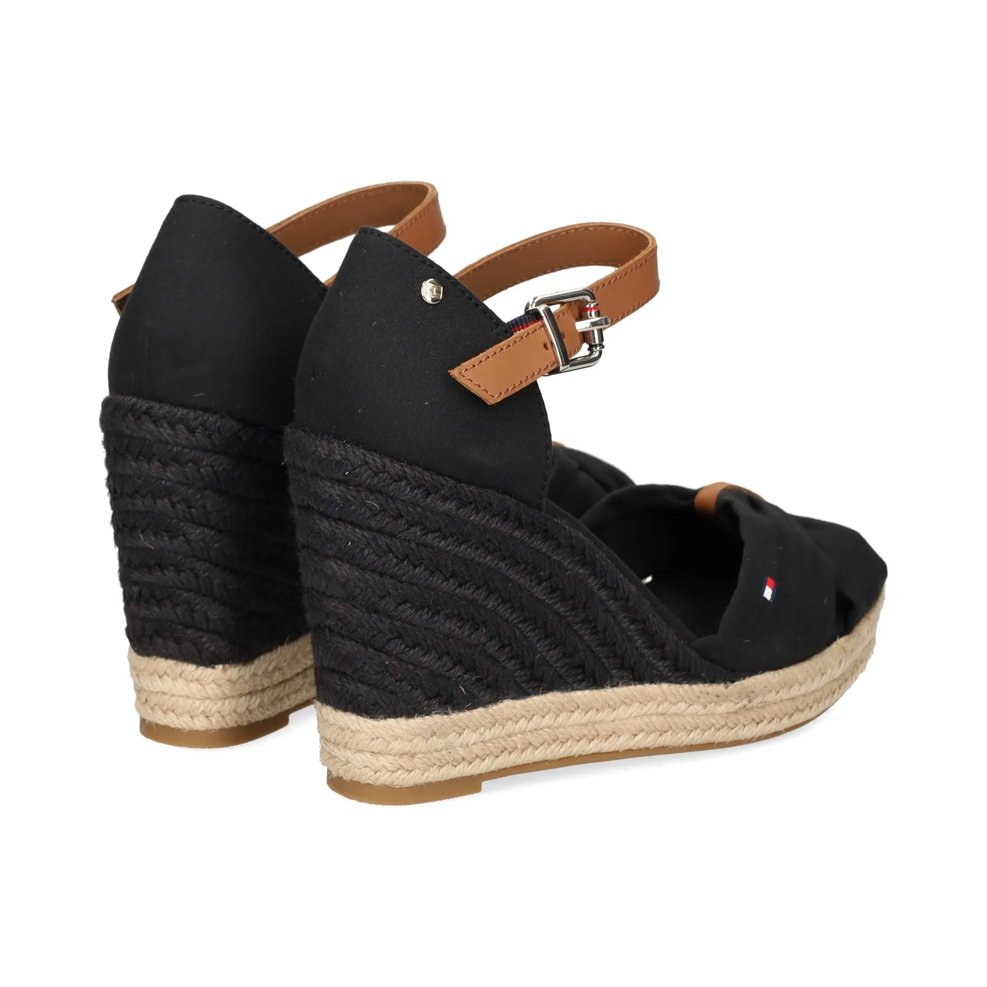 TOMMY HILFIGER Alpargatas de Mujer BDS BLACK