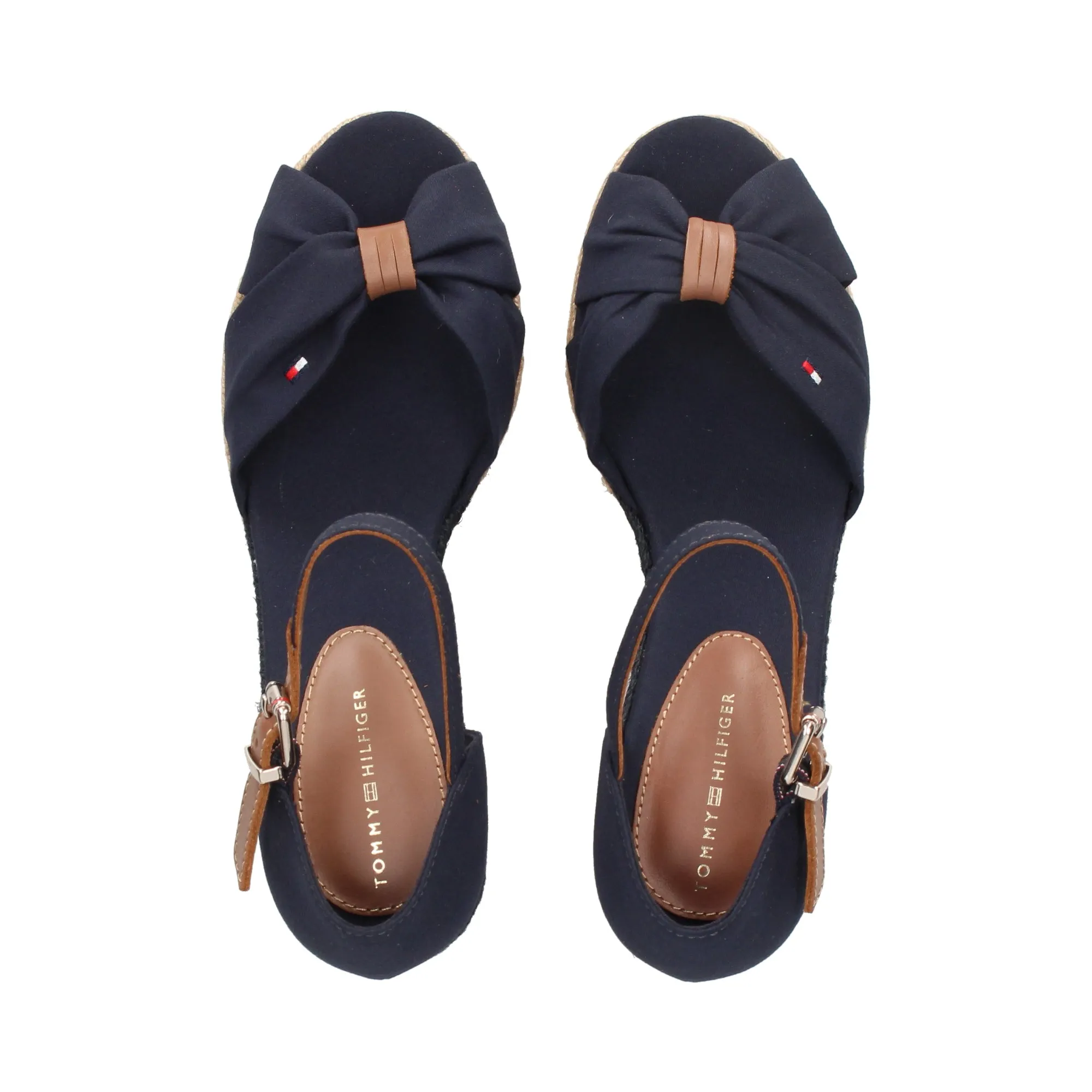 TOMMY HILFIGER Alpargatas de Mujer DW6 SPACE BLUE