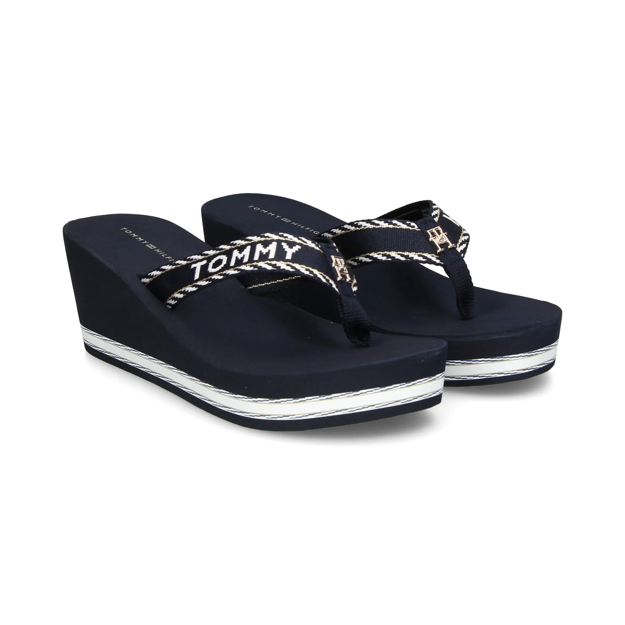 TOMMY HILFIGER Chanclas de Mujer 0GY SPACE BLUE