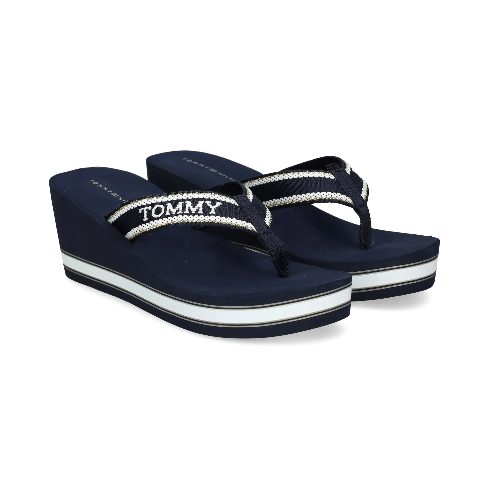 TOMMY HILFIGER Chanclas de Mujer DW6 SPACE BLUE