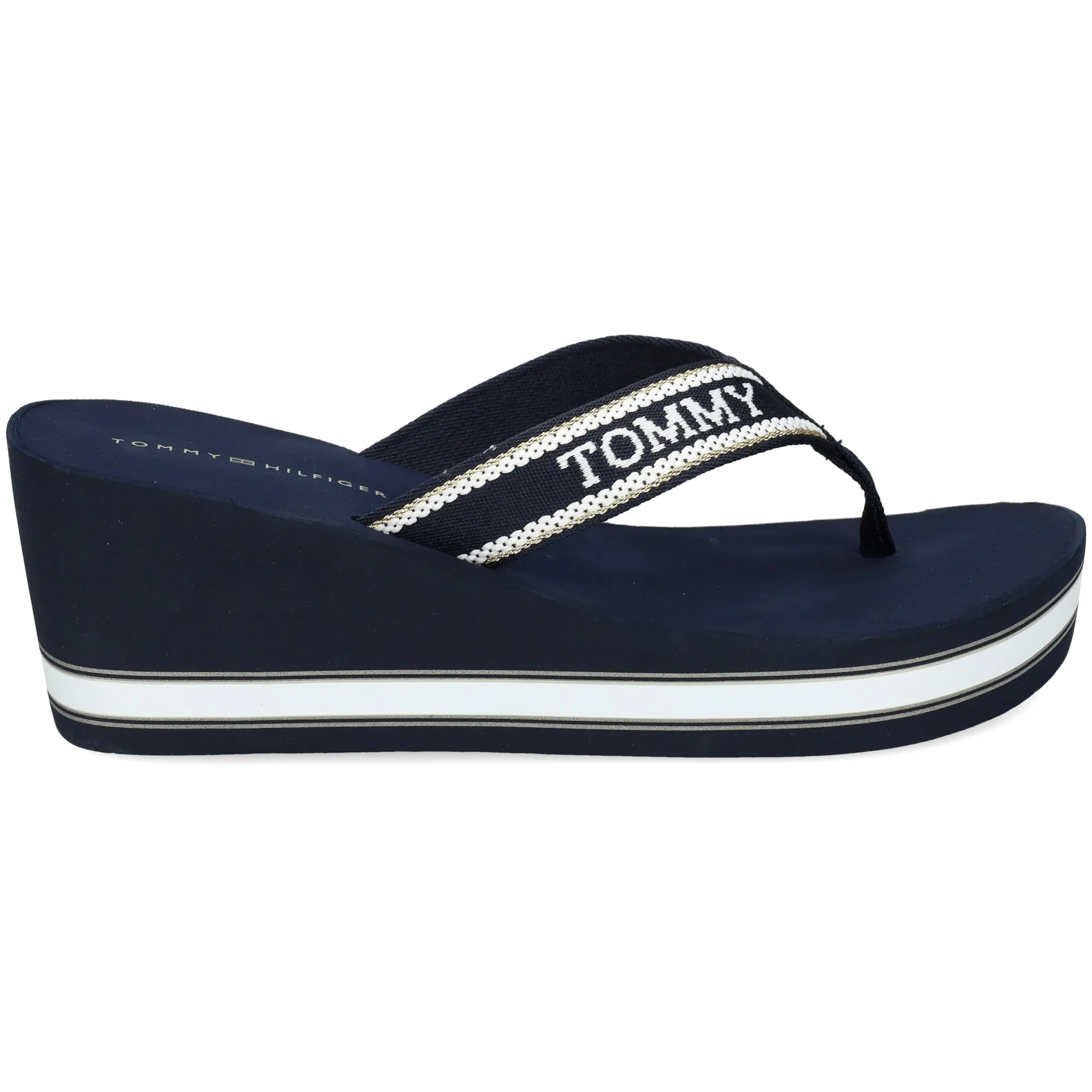 TOMMY HILFIGER Chanclas de Mujer DW6 SPACE BLUE