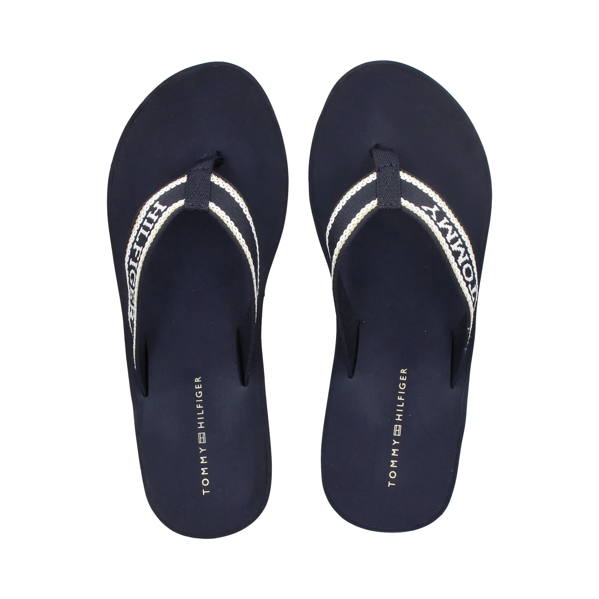 TOMMY HILFIGER Chanclas de Mujer DW6 SPACE BLUE