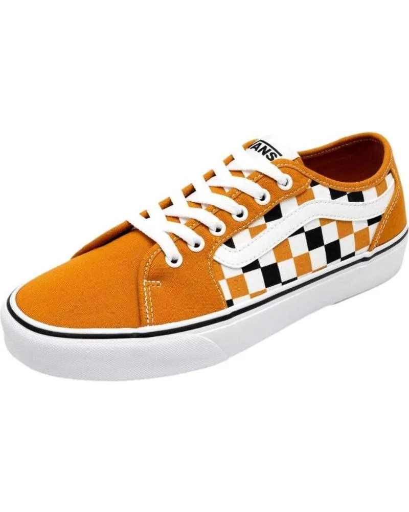 Zapatillas deporte de Hombre VANS OFF THE WALL ZAPATILLAS FILMORE DECON MULTI CHECKER VN0A5H7YGLW1 NARANJA