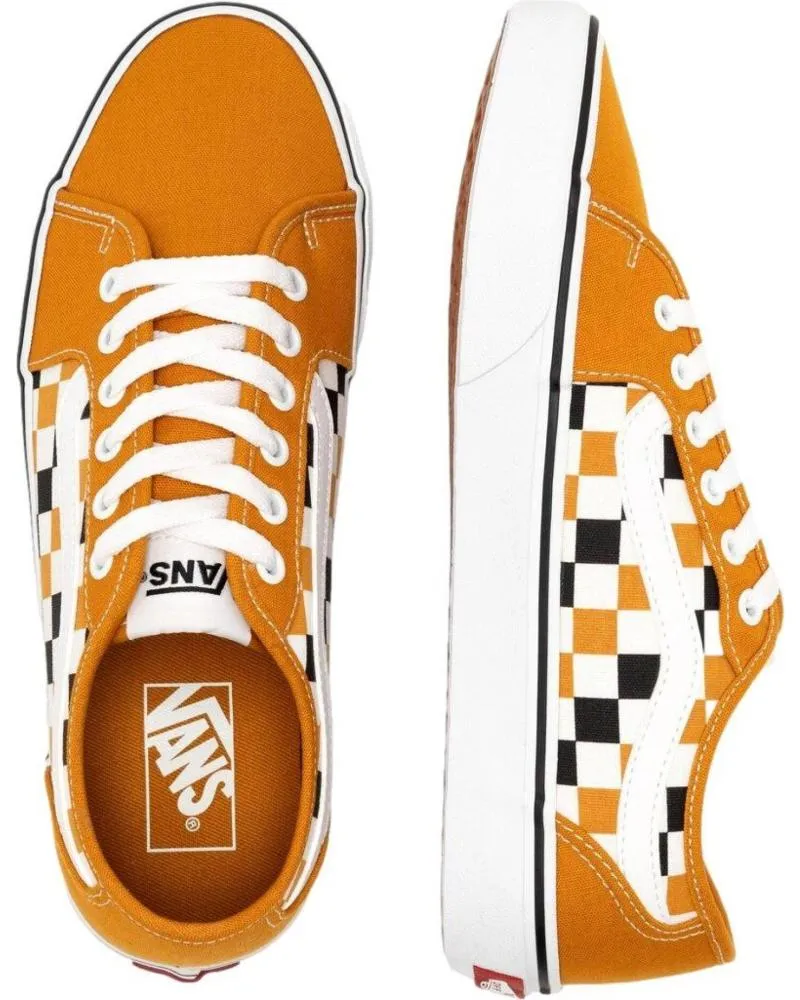 Zapatillas deporte de Hombre VANS OFF THE WALL ZAPATILLAS FILMORE DECON MULTI CHECKER VN0A5H7YGLW1 NARANJA